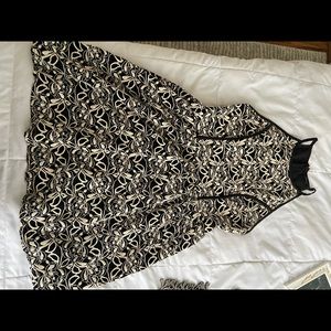 Scuba Style Lace Dress